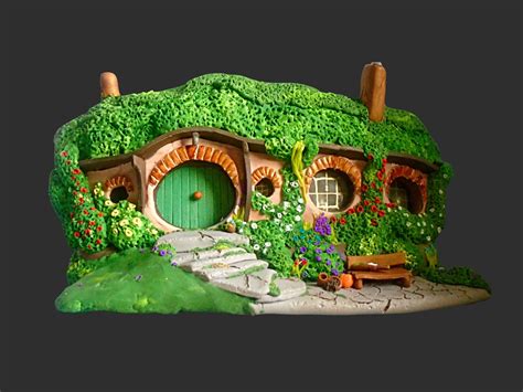 bag end replica house|bag end sculptures.